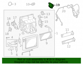Modul de control al temperaturii Lexus IS 14-20