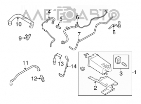 Лямбда-зонд первый Ford Focus mk3 11-18 2.0