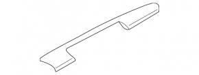 Ornamente laterale stânga negre pentru Audi A6 C7 12-18