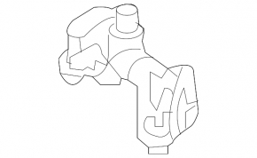 Carcasă termostat pentru transmisie automată BMW X5 F15 14-18