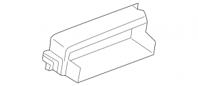 Capac clapeta de ventilatie Mini Cooper F56 3d 14-19 dorest nou original