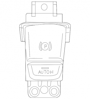 Buton parcare BMW 5 G30 17-23 auto hold
