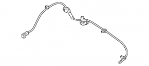 Датчик ABS передний левый Mazda 3 14-18 BM