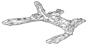 Подрамник передний Honda Civic X FC 16-21 1.5T