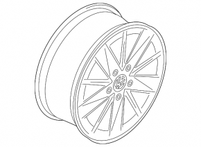 Комплект дисков R15 4шт VW Golf 15-19
