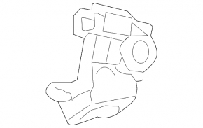 Замок двери багажника Lexus NX200t NX300 NX300h 15-20