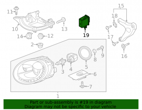 Блок управления светом VW Beetle 12-14