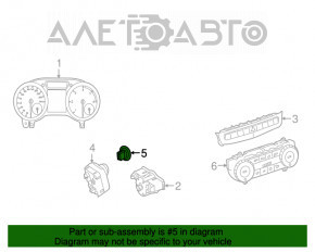Кнопка Start/Stop Mercedes GLA 15-20