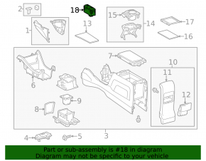 Кнопки переключения режимов Toyota Prius V 12-17