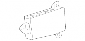 Блок слепых зон BSM правый Toyota Camry v50 12-13 usa