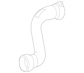Conductă de răcire superioară Mercedes Clasa C W205 300/350e/350h 15-18