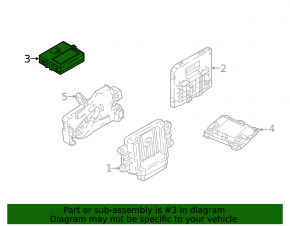 Control Module VW Tiguan 22-24