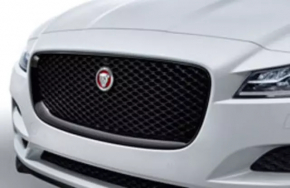 Grila radiatorului Jaguar F-Pace X761 17-20 cu emblema, negru lucios