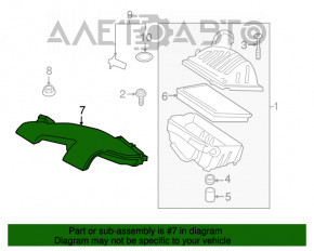 Воздухоприемник Mini Cooper F56 3d 14-23 1.5t