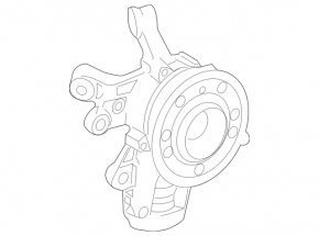 Цапфа задняя правая Mercedes W167 GLE 350 450 20-26