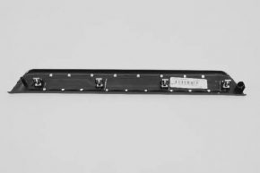 Ornamente prag ușă față stânga Jeep Grand Cherokee WK2 11-22 bej cu crom, zgârieturi