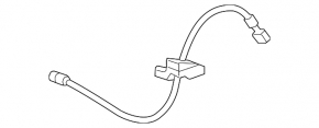 Шланг тормозной задний левый Chevrolet Volt 11-15