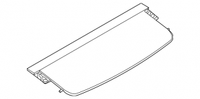 Полка багажника BMW iX 22-26