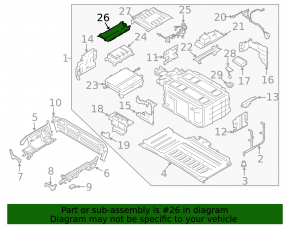 HYBRID BATTERY CONTROL MODULE Ford C-max MK2 13-17 Energi
