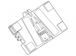 Telematics Communication Control Module BMW 3 G20 19-26 сломано крепление