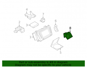 Telephone adapter MAZDA 6 09-10