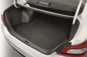 Ковер багажника ткань Nissan Altima 19-25 черный