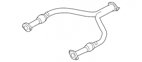 Выпускная трасса средняя часть передняя Infiniti Q50 16-20 3.0T