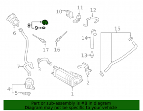 Senzor de hartă pentru Subaru Outback 20-