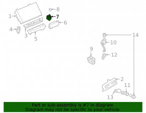 Кнопка управления регулировки громкости мультимедиа Audi A6 C8 19-24