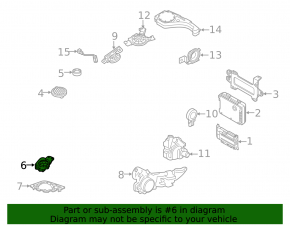 Динамик пищалка передней панели левый Audi Q8 19-26