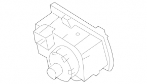 Control far Mercedes W164 ML bej, abraziuni, zgarieturi