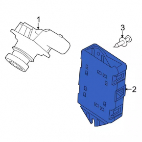 Rear parking aid module Ford C-max MK2 13-18