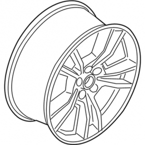 Диск колесный R18x8JxET40 Ford Mustang mk6 18-23 тип 3
