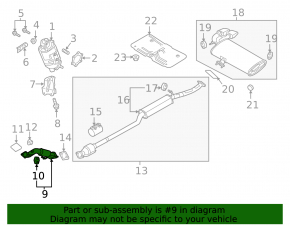 Приемная труба Hyundai Tucson 16-18 1.6T AWD