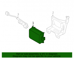 Радар круиз FCM Module Mitsubishi Outlander 16-22 рест