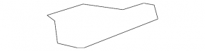 Capăt de evacuare, dreapta spate, Lexus LS460 LS600h 07-09, nou, original