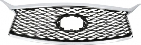 Решетка радиатора grill Infiniti QX30 17-19 под парктроник
