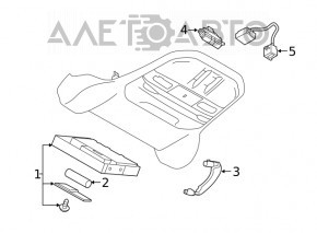 Carcasă oxidată pentru unitate telematică Starlink Subaru Forester 19-21 SK
