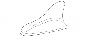 Антенна плавник Hyundai Sonata 11-14