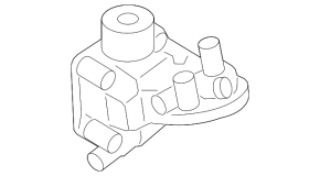 Корпус масляного фильтра VW Jetta 11-15 2.0