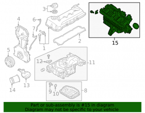 Коллектор впускной Nissan Altima 13-18 2.5