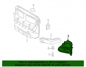 Conducta de aer pentru radiatorul de ulei BMW X5 E70 07-13