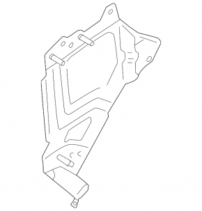 Кронштейн блока ECU компьютера двигателя Mitsubishi Outlander 22-26
