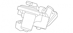 Клапан EGR Ford Escape MK4 20-26 hybrid