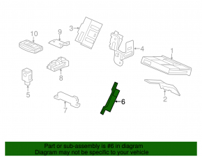 ANTENNA CONTROL SENSOR Honda CRV 17-22