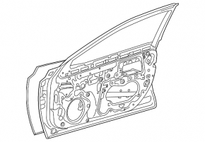 Дверь голая передняя правая Toyota Camry v70 18-18