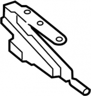 Петля крышки багажника левая Infiniti G25 G35 G37 4d 06-15