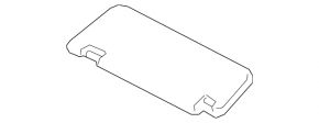 Capota dreapta Hyundai Kona 18-23 fara plafon panoramic, culisanta, gri