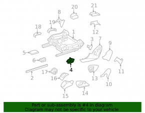 Control scaun șofer Mercedes X164 GL W164 ML