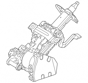 Рулевая колонка ЭУР Lincoln Corsair 20-22